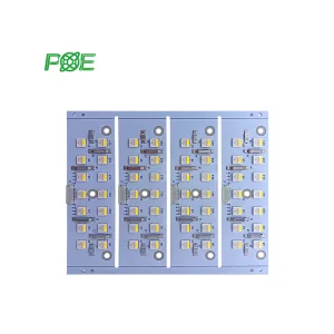 Automotive Aluminum LED Lighting Strip PCB Assembly with Turnkey Service ISO9001 Certified 1-40 Layers