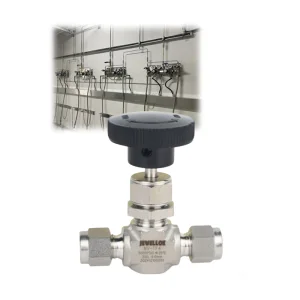 Pressure Control Panel Stainless Steel Natural Gas Flow Needle Valve Control Valve