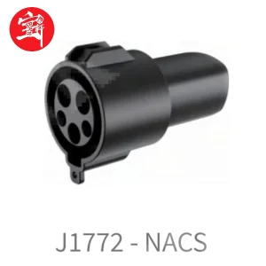Hot Sale J1772-to-Nacs EV Charging Adapter 32A/60A/80A Extension Cable for Electric Cars Port AC Charging Compatible with J1772 Evs