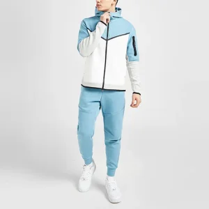 Mens Activewear Tracksuits Men's Sets Design Zip up Hoodie Sweatshirts Cotton Patchwork Oversized Tracksuits for Men