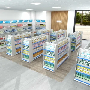 Melbourne Pharmacy Specific Drug Display Shelves