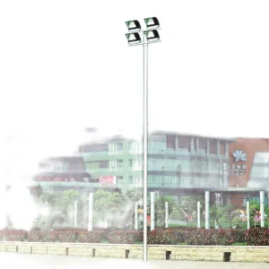 40m Steel Street Stadium Post LED Flood Lamp High Mast Pole Light