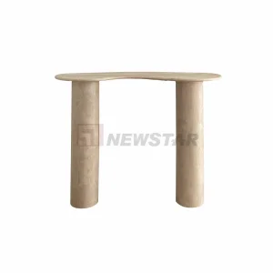 Irregular Travertine Table