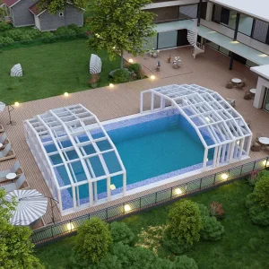 Wholesale Retractable Pool Enclosure Sunroom