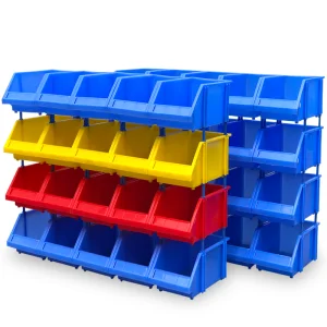Large Rectangular Tool Storage Pallet Rack Thickened Plastic Turnover Box for Logistics Transportation Hardware Accessories