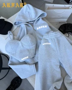 Luxury Designer Womens Tracksuit Set