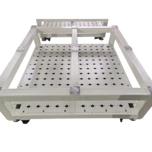 Carbon Steel Bending, Welding, Powder Coating, Structural Components for Logistics Conveying Equipment