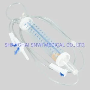 Juego de infusión tipo bureta médica desechable con bureta