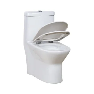 Modern S-Trap Siphon Flushing Elongated Floor Mounted Bathroom Accessories Sanitary Ware Wc Ceramic One Piece Toilet Bowl