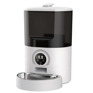 2025 Smart Pet Feeder Automatic Cat and Dog Food Dispenser with Large Capacity Portable Charge Source for Long Trips