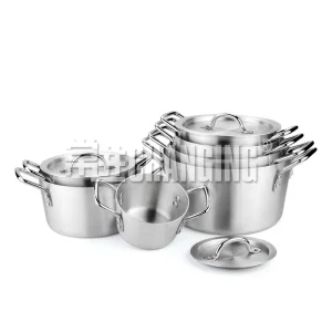 22cm New Style Stainless Steel Saucepan with Single Handle (SSA-220)