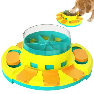 Training IQ Intelligent Pet Enrichment Game Interactive Treat Dispensing Food Feeder Dog Puzzle Toys