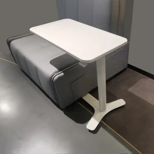 Modern Home Office Work Standing Desk Portable Height Adjustable Sit Stand Pneumatic Mobile Wheels