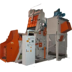 Q3210 Aluminum Alloy Wheels Fully Automatic Shot Blaster Crawler Shot Blast Machine Tumble Belt Shot Blasting Machines