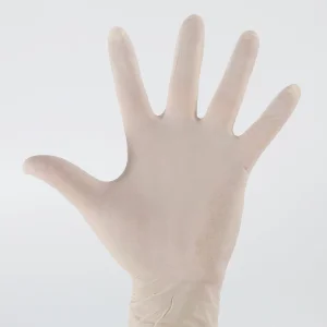 Comfortable and Durable Sterile Latex Surgical Glove for Medical Use Powdered or Powder-Free PE Glove