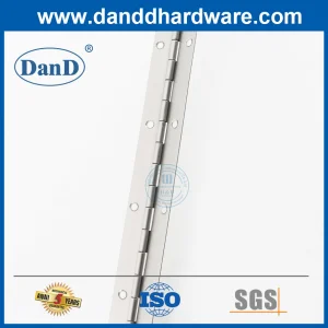 Custom Hardware High-Quality Stainless Steel Large Continuous Piano Hinge with Hole