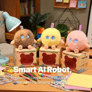 Cute Ai Lycra Custom Talking Plush Toy for Early Childhood Education