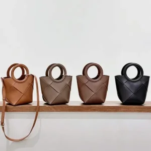 Wholesale 2026 New Luxury Lazy Style Handbag, Rhombus Casual Woven Bag, Niche Fashion Shoulder Crossbody Bag Manufacturer, Suppliers