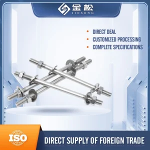 Weatherproof Wall-Through Bolt with Rubber Gasket for Soundproofing Jobs Sale