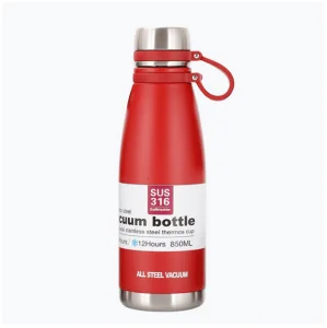 2023 650ml/850ml/1100ml Portable Sport Insulated Double Wall 18/8 Stainless Steel Wide Mouth Water Bottle with Custom Logo