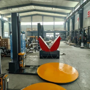 Pallet Wrapping Machine Industrial Solution for Logistics