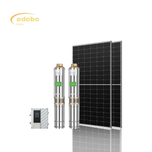 1HP, 2HP Solar Powered Submersible Deep Well Farm Use DC Solar Water Pump System