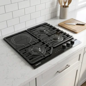 Factory-direct High-quality 4-burner Gas Stove Built-in Induction Cooktop