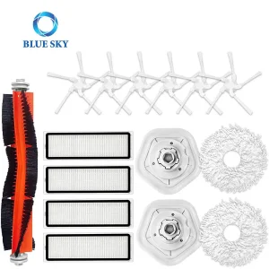 Dreame Bot W10 Main Side Brush Filter Mop Cloth Replacement Kits for Dreametech W10 PRO Robotic Vacuum Cleaner Part Accessories