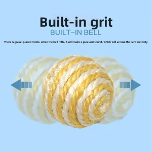 Sisal Ball Cat Toy Model 6119