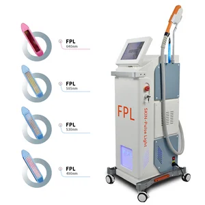 2025 Newest High Power Dpl Ipl Laser Hair Removal Machine 4 Wavelength Ipl Skin Rejuvenation Machine Acne Removal Skin Whitening