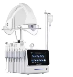 Portable 11in1 Oxygenation O2 Therapy Oxygen Facial Skin Jet Peeling Beauty Facial Machine
