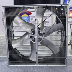 Automatic Shutter Factory Price Poultry Farm Centrifugal Industrial Push Pull Box Motor Ceiling Centrifugal Ventilation Exhaust Fan for Chicken Coop