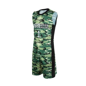 Ropa de baloncesto sublimada de poliéster
