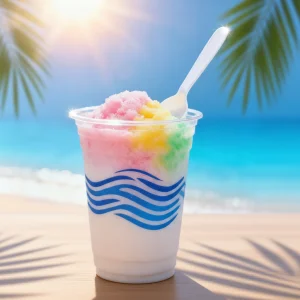 Eco-Friendly 12oz Disposable PET Plastic Cup