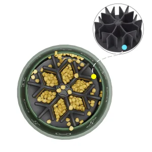Adjustable Difficulty Double Layer Slow Feeder