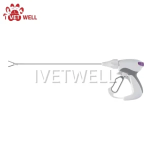 Straight Jaw Pistol Vessel Sealer and Divider for Animals