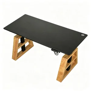 Escritorio de pie eléctrico ajustable marca Dafengche 1400mm X 600mm