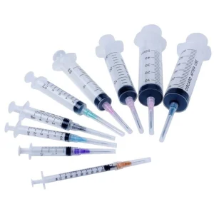 Factory Medical Disposable Three Parts Syringe