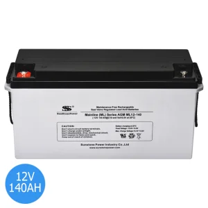 10 Years Long Life Solar Battery 12V 140ah VRLA AGM Battery Deep Cycle Rechargeable Maintenance Free