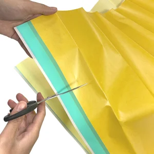 Sterile Fluid-Impermeable Disposable Iodine Surgical Drape for Incision Site Isolation