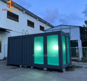 Container Swimming Pool with Water Circulation Purification System Customizable Size Detachable