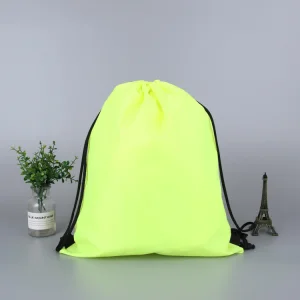 Heavy-duty Cheap Waterproof Nylon Polyester String Cinch Bags Sports Custom Shoe Gymsack Sublimation Drawstring Backpack