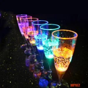 LED Champagne Glass Lamp