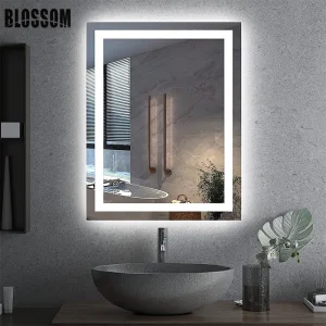 Espejo Inteligente LED Bathroom Smart LED Backlit Anti-Fog Mirror with Backlight
