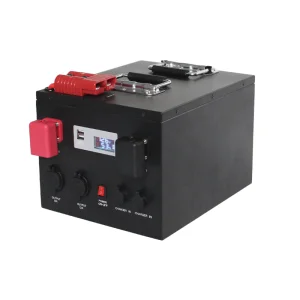 Rechargeable 12V 60Ah Emergency Backup Battery Solar Lifepo4 Storage Battery for Home and Outdoor Emergency