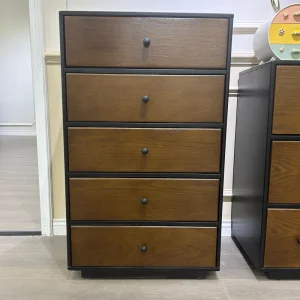 Modern Funiture Solid Wood Chest of Drawers Drawer Dresser Storage Cabinet for Bedroom Living Room