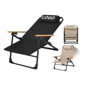 Adjustable Aluminum Folding Lounge Chair