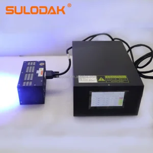Fan Cooled Uv Led Curing System Surface Light Source Curing Lamp 200W LED Ultraviolet Lamps for UV Glue Ink Paint Resin Dry