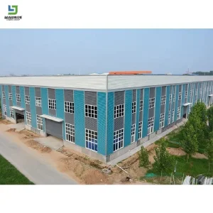 Affordable Easy to Install Prefabricated Steel Frame Building Metal Building Pre-Engineered Building (PEB) for Warehouse, Market Shed, Church Building