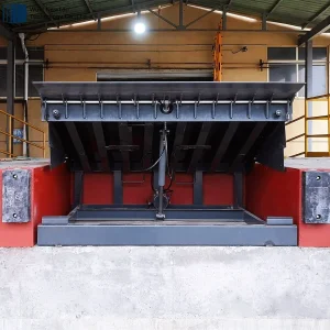 Steel Construction Exterior Adjustable Automatic Edge Dock Leveler for Unloading Goods